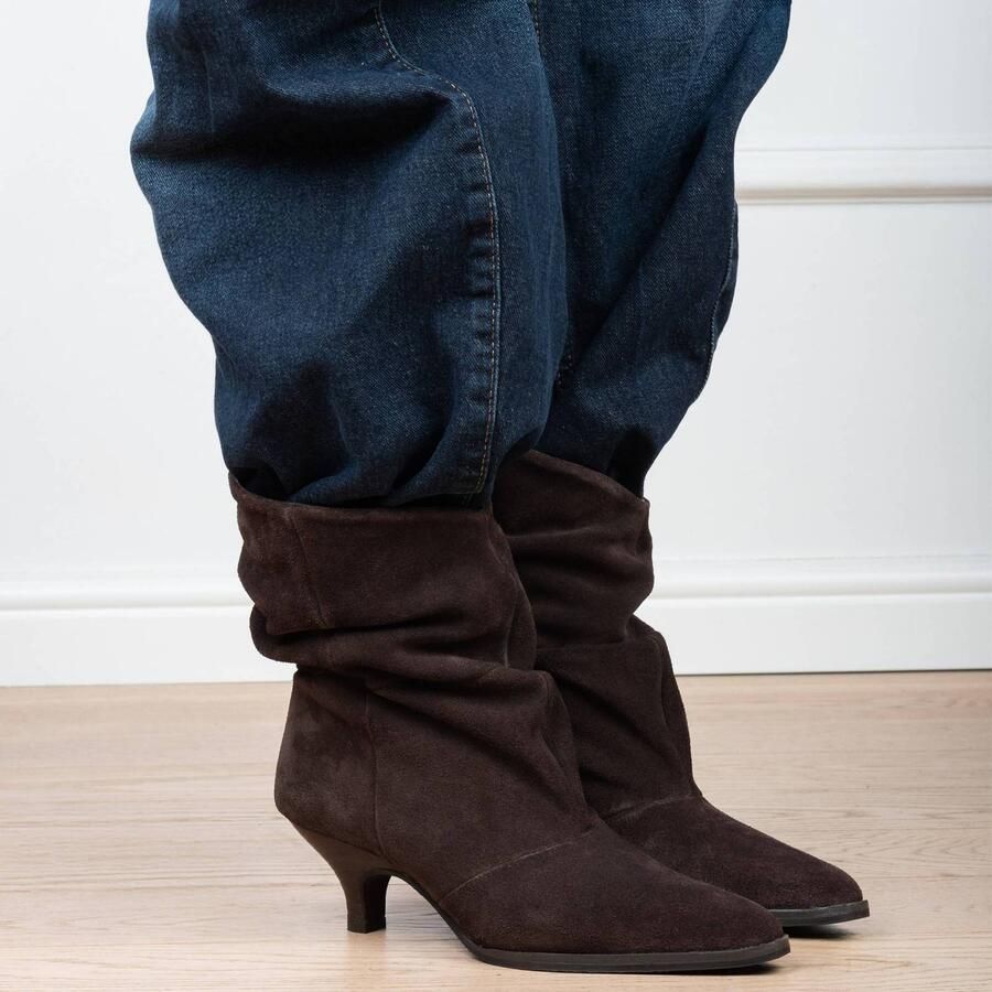 Haboob Boots ' JUNA Dames Laarzen' donkerbruin - Foto 2