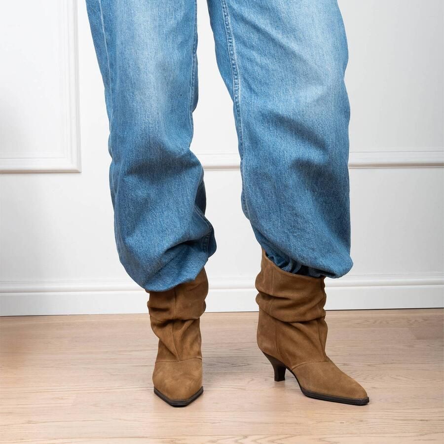 Haboob Boots ' JUNA Dames Laarzen' cognac