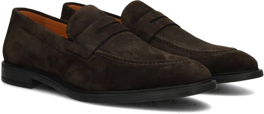 Haboob Luc suède loafers donkerbruin - Foto 2