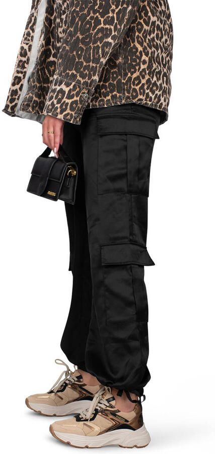 Haboob Olivia chunky leren sneakers beige - Foto 3