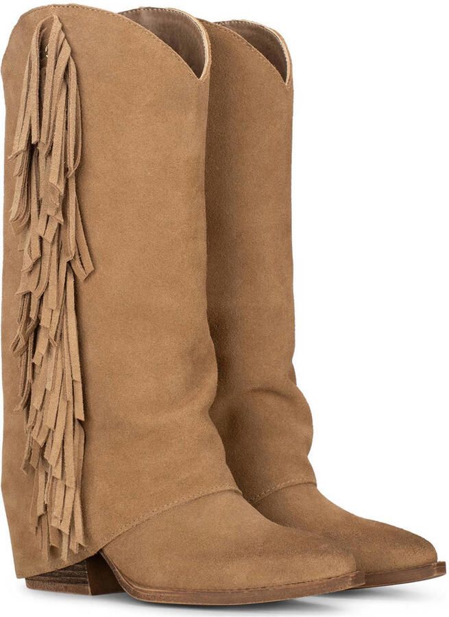 Haboob Joyce Laarzen Suède Dames Camel - Foto 7