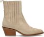 Haboob Lplexxhm Enkellaarsjes Enkelboots met rits Dames Beige - Thumbnail 2