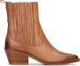 HABOOB Enkellaarsjes Dames Lplexxhm Maat: 42 Materiaal: Leer Kleur: Cognac - Thumbnail 2