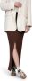 Haboob leren sneakers met panterprint beige bruin - Thumbnail 1