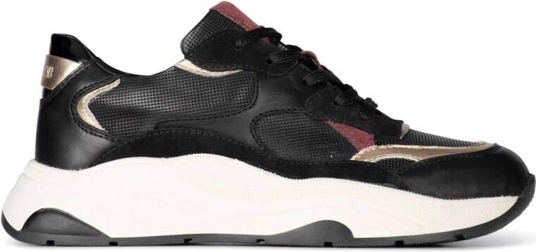 HABOOB Sneakers Dames Lexi Maat: 37 Materiaal: Suède Kleur: Zwart