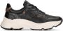 HABOOB Lage Sneakers Dames Loulou Maat: 39 Materiaal: Suède Kleur: Zwart - Thumbnail 1