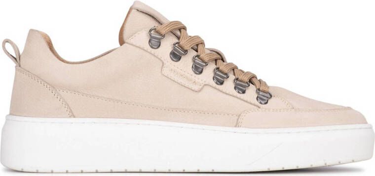 HABOOB Lage Sneakers Dames Lux Maat: 46 Materiaal: Nubuck Kleur: Beige