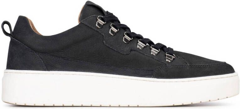 HABOOB Lage Sneakers Dames Lux Maat: 45 Materiaal: Nubuck Kleur: Blauw