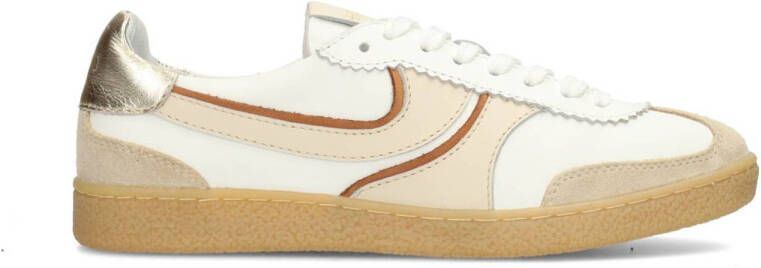 Haboob Charlotte Sneakers Suède Dames Beige