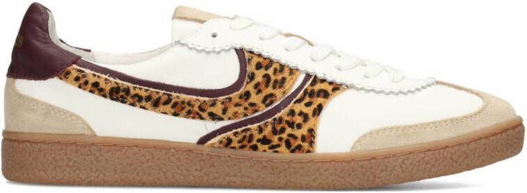Haboob Charlotte Sneakers Leer Dames Beige