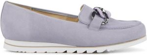 Hassi-A Hassia Instappers Dames Instapschoenen Damesschoenen Suède 301546 Lila