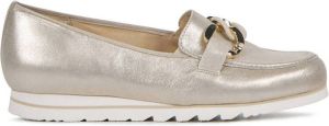Hassi-A Hassia Instappers Dames Instapschoenen Damesschoenen Leer 301547 Goud