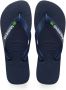 Havaianas Teenslippers Brasil Logo zomerschoen slippers poolslides met logo-opschrift - Thumbnail 2