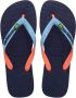 Havaianas Brasil teenslippers blauw Rubber 37 38 - Thumbnail 8