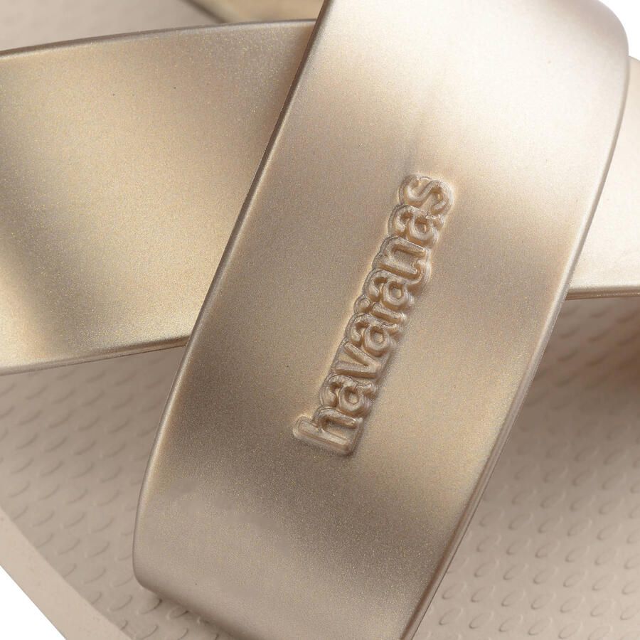Havaianas HAV. AQUA METALLIC BEIGE Dames Slippers beige - Foto 2