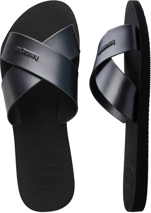 Havaianas HAV. AQUA METALLIC Zwart Dames Slippers Zwart