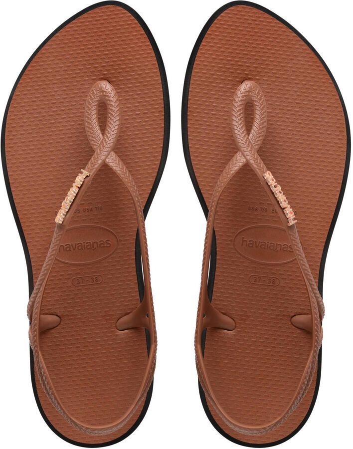 Havaianas Luna Point sandalen roest