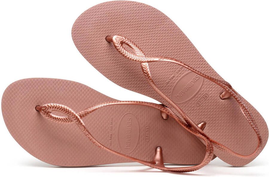 Havaianas Kids Luna sandalen rosé Meisjes Rubber Effen 29 30 - Foto 3