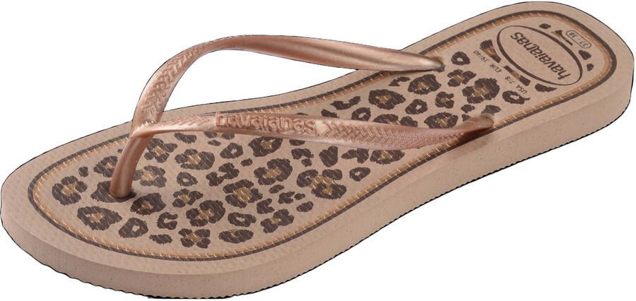 Havaianas HAV. SLIM ANIMALS ROSE Goud ROSE Goud Dames Slippers rose Goud rose Goud - Foto 3