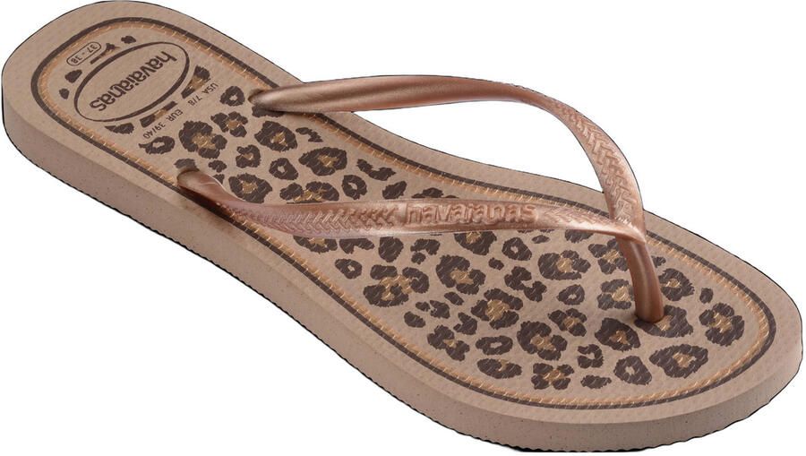 Havaianas HAV. SLIM ANIMALS ROSE Goud ROSE Goud Dames Slippers rose Goud rose Goud - Foto 2