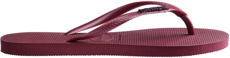 Havaianas HAV. SLIM LOGO METALLIC AMARANTH Dames Slippers amaranth