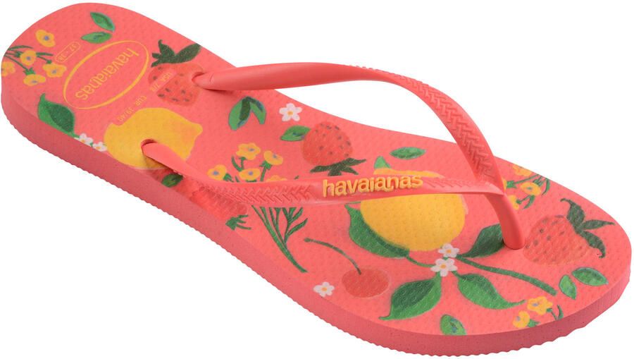 Havaianas HAV. SLIM SUMMER BLISS TROPICAL CORAL Dames Slippers tropical coral - Foto 3