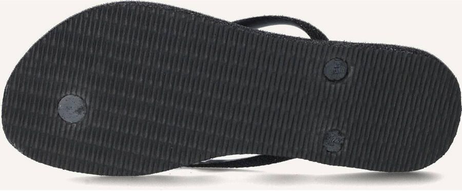 HAVAIANAS Teenslippers Dames Slim Sparkle Ii 35 36 Rubber Zwart