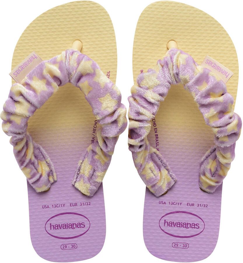 Havaianas Baby Kid's Fluffy Sandalen beige