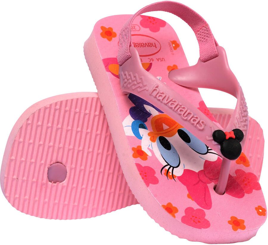 Havaianas teenslippers met hielbandje roze - Foto 2
