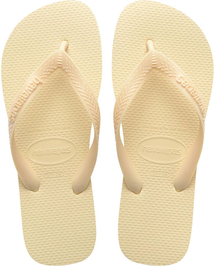 Havaianas Top Senses teenslippers geel