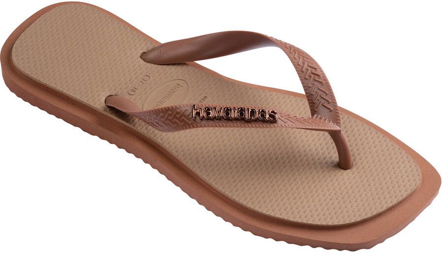 Havaianas Square Fusion Flip Flops Dames Goud- Dames Goud - Foto 3