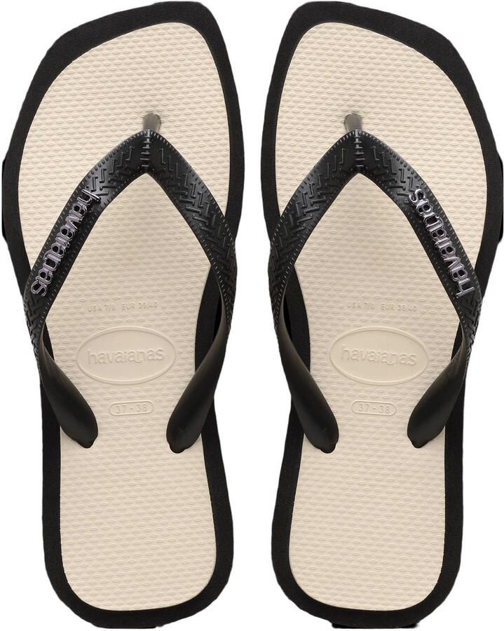 Havaianas Top Square Fusion women Slides & Sandalen zwart Schoenen