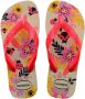 Havaianas Kids Flores teenslippers beige roze - Thumbnail 1