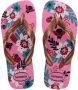 Havaianas Kids Flores teenslippers roze Meisjes Rubber 35 36 - Thumbnail 2