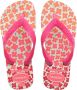 Havaianas Kids Flores teenslippers roze Meisjes Rubber 27 28 - Thumbnail 1