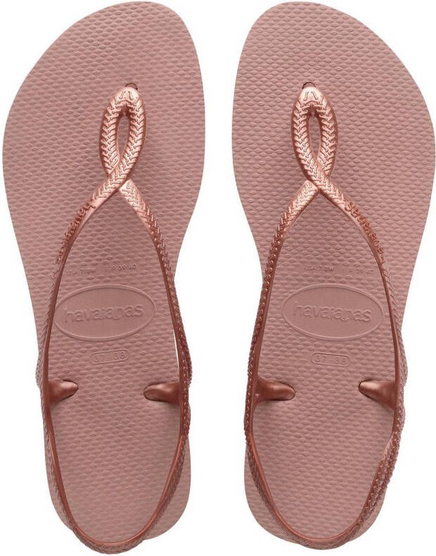 Havaianas Kids Luna sandalen rosé