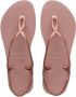 Havaianas Kids Luna sandalen rosé Meisjes Rubber Effen 33 34 - Thumbnail 2