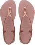 Havaianas Kids Luna sandalen rosé Meisjes Rubber Effen 27 28 - Thumbnail 2