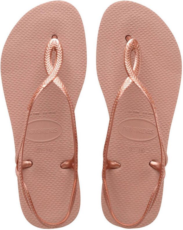 Havaianas Kids Luna sandalen roze