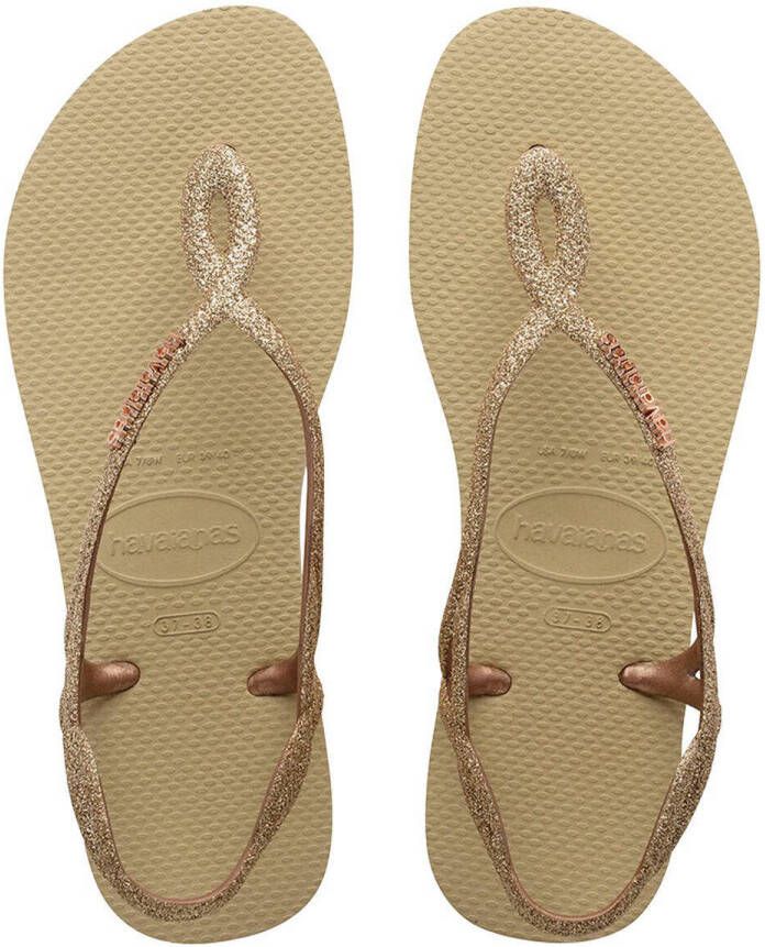 Havaianas Luna Premium II sandalen beige