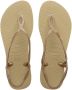 Havaianas Luna Premium II | Sand Grey Beige Rubber Teenslippers Dames - Thumbnail 2