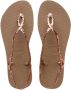 HAVAIANAS Teenslippers Dames Luna Premium Ii Maat: 41 Materiaal: Rubber Kleur: Roze - Thumbnail 2
