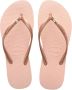 HAVAIANAS Teenslippers Dames Slim Crystal Sw Ii Maat: 27 28 Materiaal: Rubber Kleur: Brons - Thumbnail 2