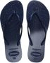 Havaianas Slim Gloss teenslippers donkerblauw - Thumbnail 1