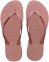 Havaianas 4146937 slim sparkle crocus rose golden blus Kleur Roze) - Thumbnail 1