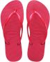 Havaianas Slim Teenslippers Dames Pink- Heren Pink - Thumbnail 1