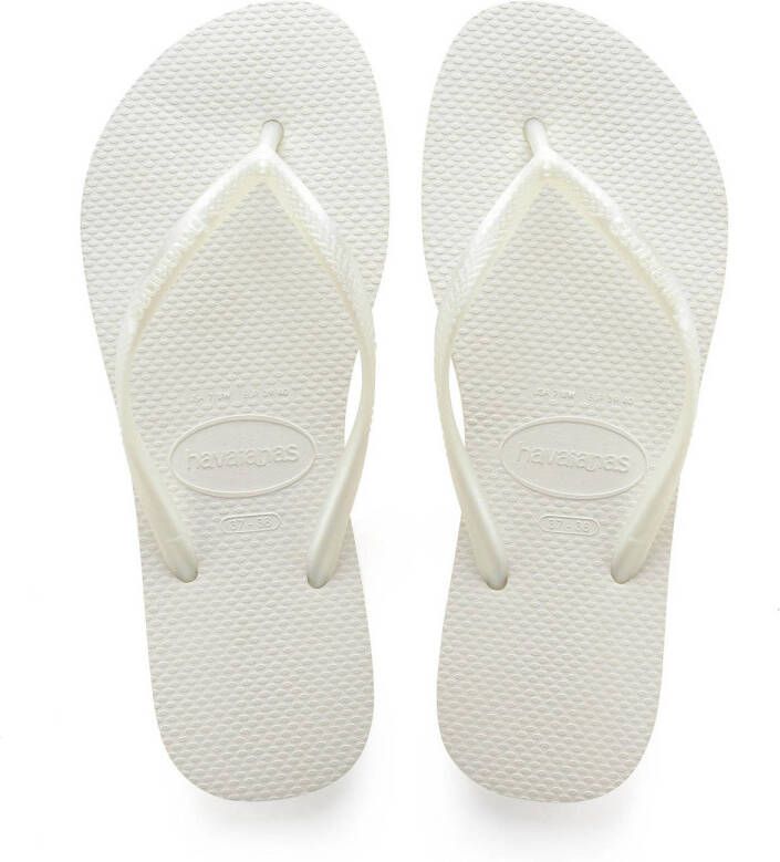 Havaianas Slim teenslippers wit