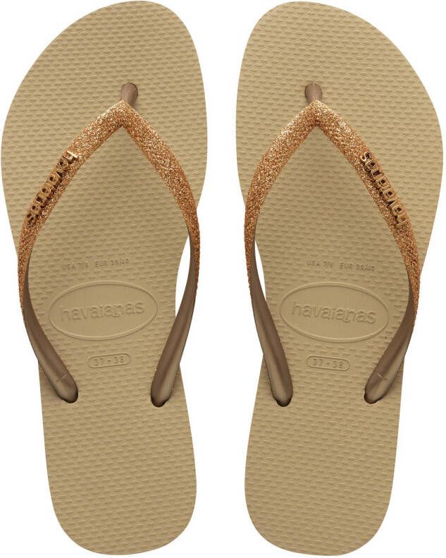 Havaianas Slim teenslippers zand