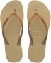 Havaianas Teenslippers SLIM GLITTER 2 zomerschoen slippers poolslides met glanzende details - Thumbnail 2