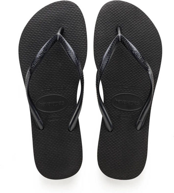 Havaianas Slim teenslippers zwart